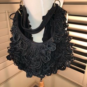 Beautiful BoHo leather bag